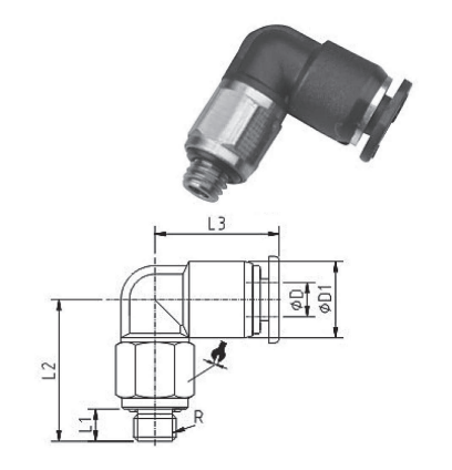 Mini Quick Push-In Fittings QM LG